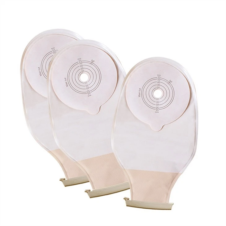 กระเป๋าโคลอสโตมีแบบเปิด Ostomy Open Hydrocolloid แบบชิ้นเดียว